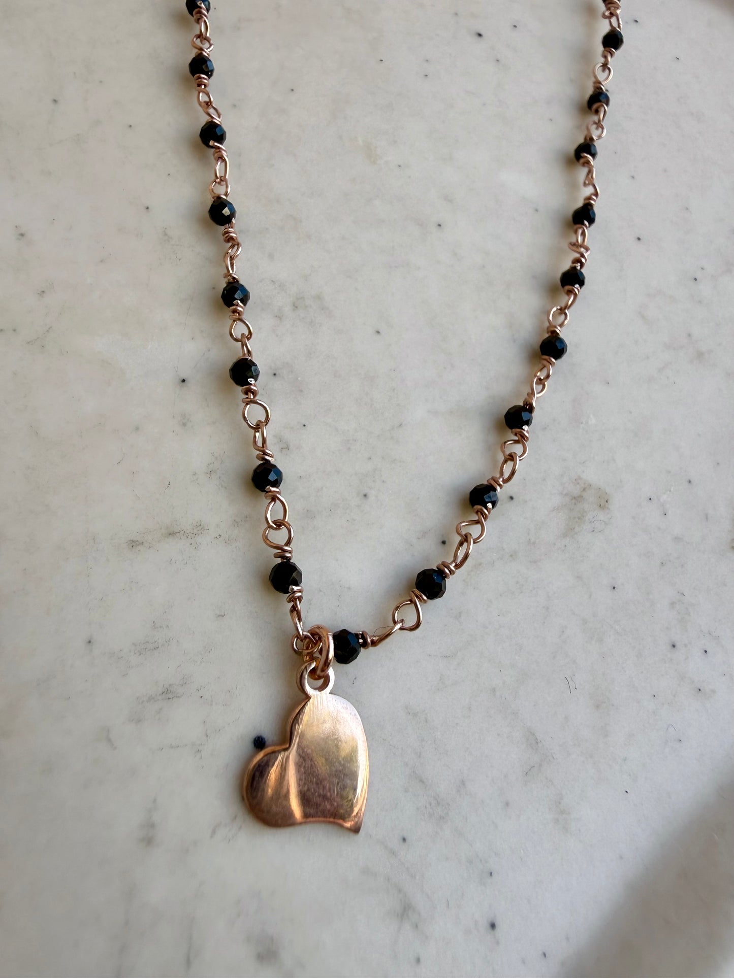COLLANA CUORE ROSÉ
