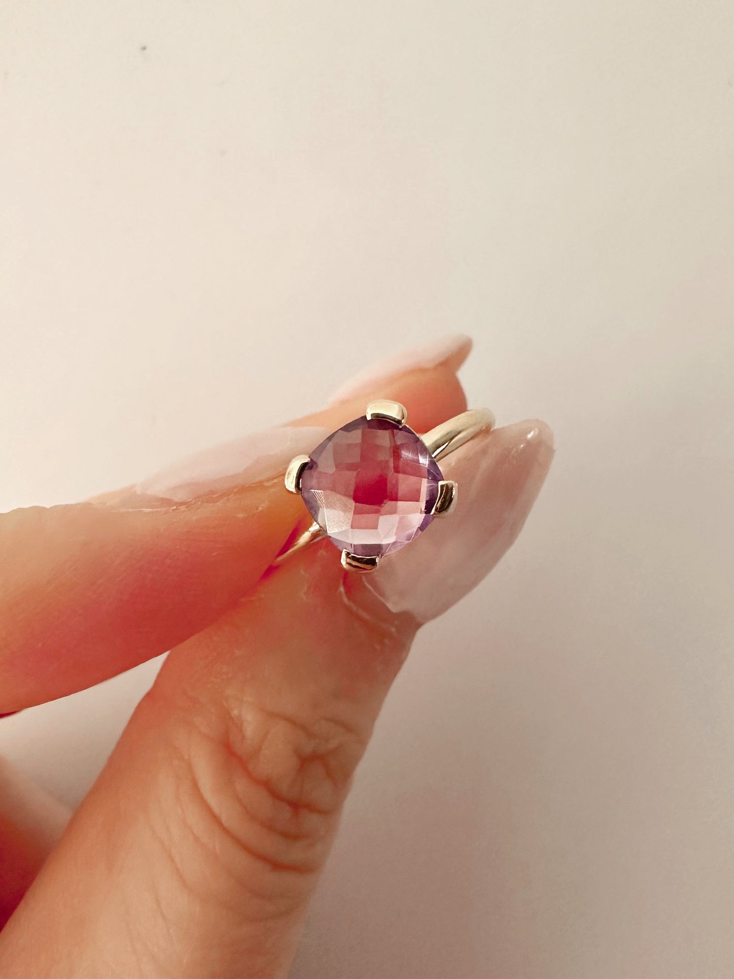 ANELLO IN ARGENTO CON PIETRA NATURALE