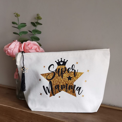 Pochette - Astuccio - Busta in Cotone da Personalizzare - Festa della Mamma