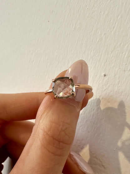 ANELLO IN ARGENTO CON PIETRA NATURALE