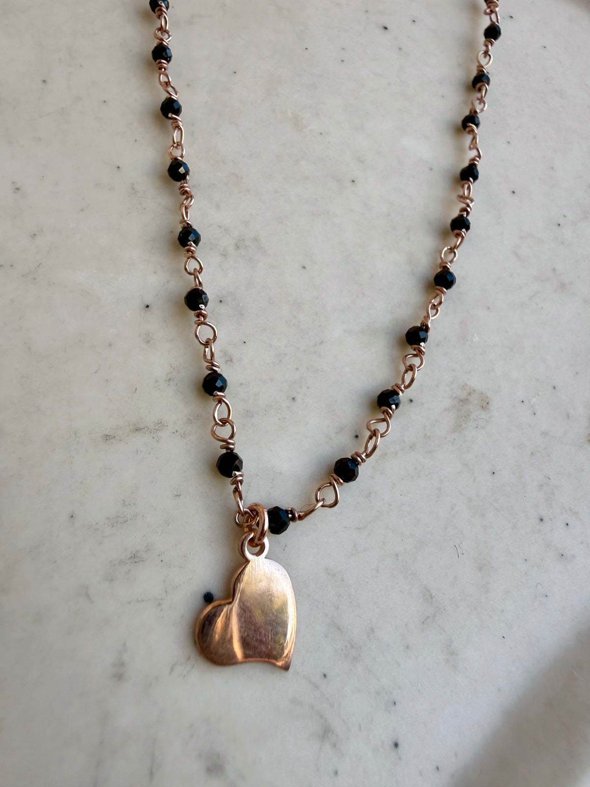 COLLANA CUORE ROSÉ