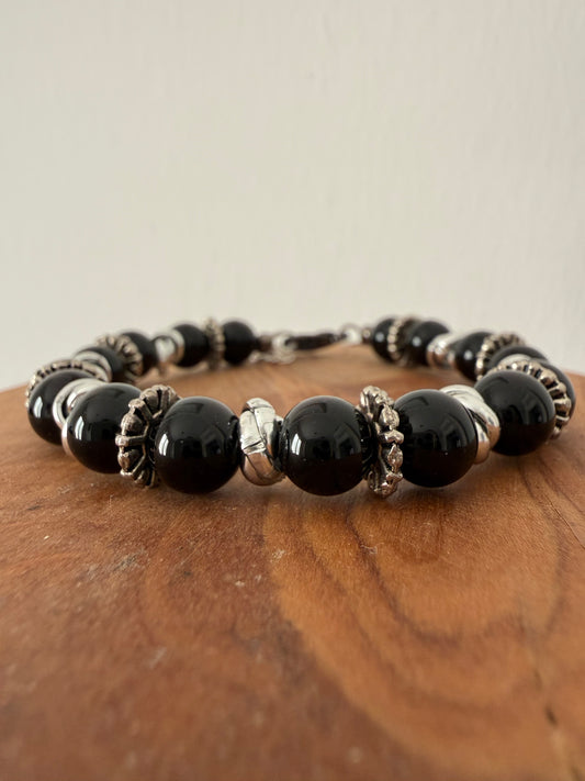 BRACCIALE AGATA NERA