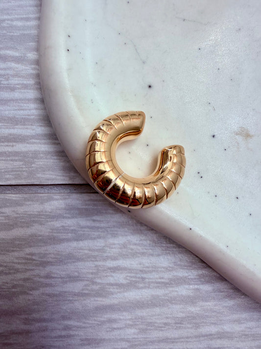 EAR CUFF BOMBATO RIGATO GRANDE