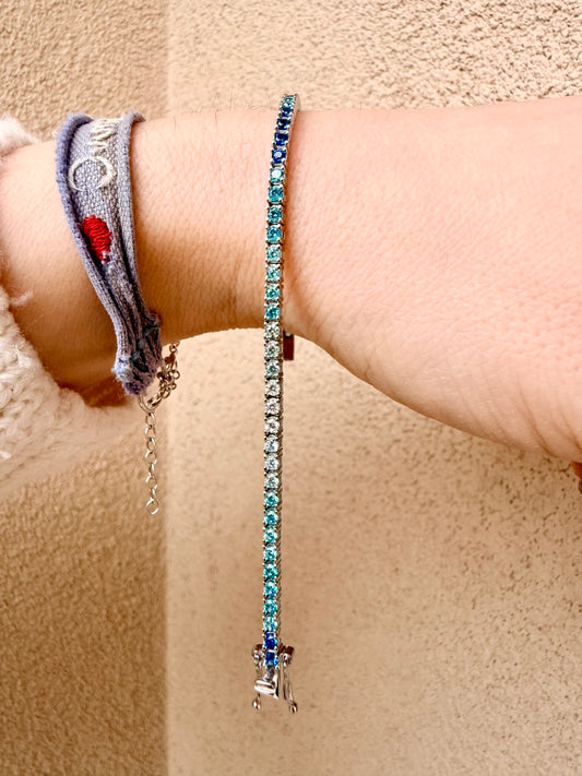 TENNIS SFUMATO BLU/AZZURRO