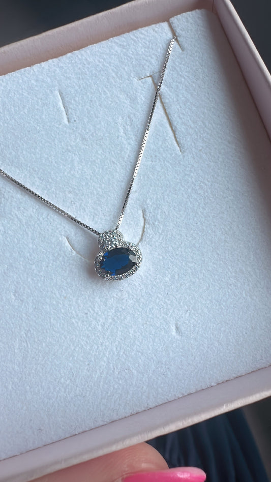 COLLANA PAMELA IN ARGENTO 925 CON ZIRCONI