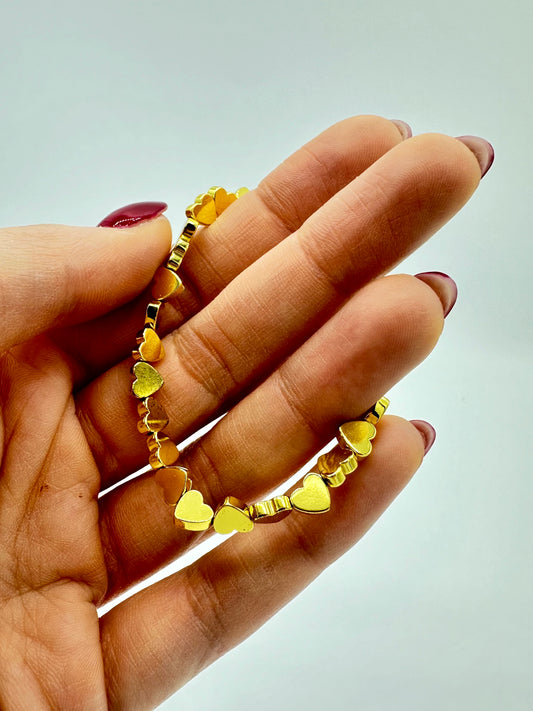 BRACCIALE CUORI ELASTICO