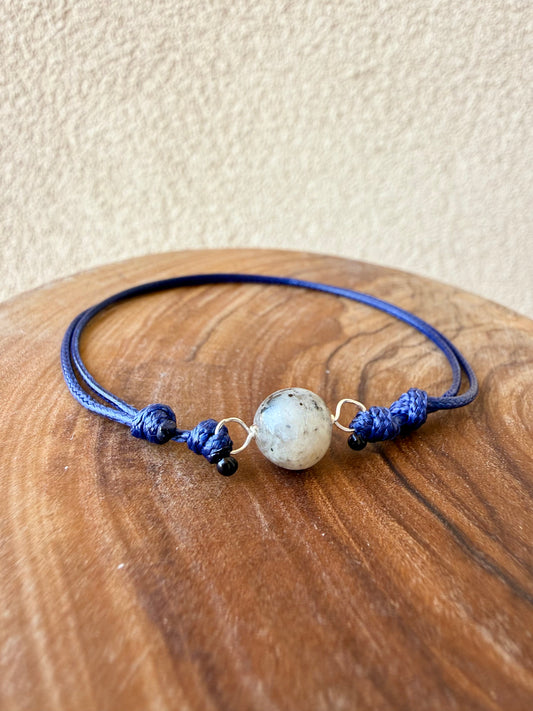 BRACCIALE CORDINO CON DIASPRO