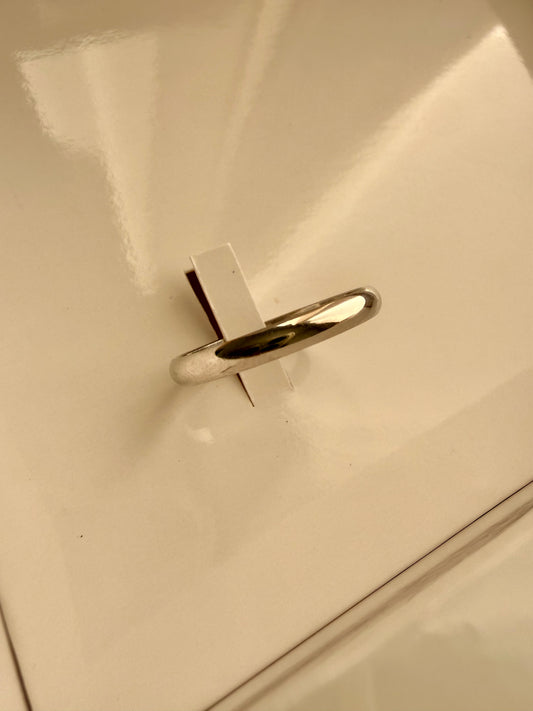 FEDE NUZIALE FRANCESINA IN ARGENTO 925