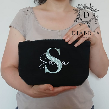 Pochette - Astuccio - Custodia in Tela di Cotone Personalizzata