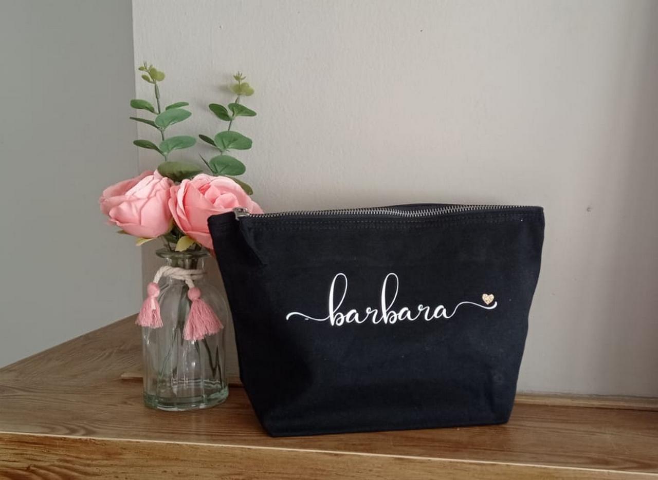 Pochette - Astuccio - Custodia in Tela di Cotone Personalizzata