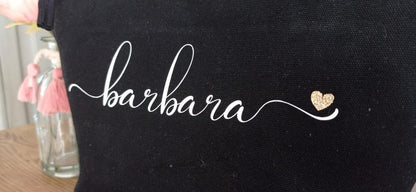 Pochette - Astuccio - Custodia in Tela di Cotone Personalizzata