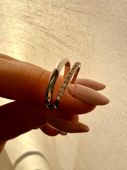 FEDE NUZIALE FRANCESINA IN ARGENTO 925